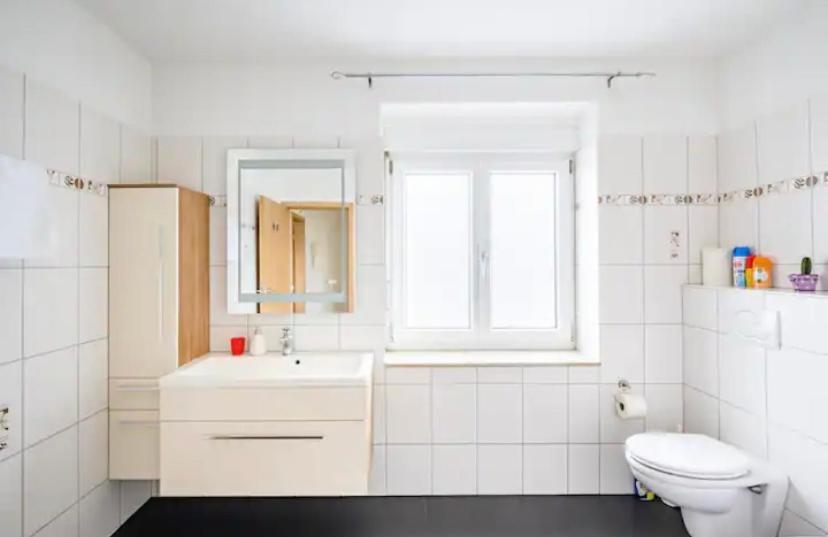 Guenstiges Gruenes Ferienzimmer Mit Separater Moderner Dusche لاروش المظهر الخارجي الصورة